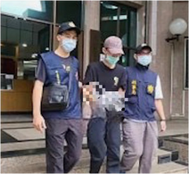 刑事局破獲北投湯屋偷拍集團逮捕主嫌與共犯等九人送辦